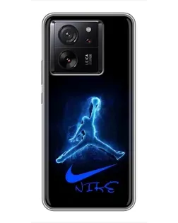 Чохол для Xiaomi Redmi K90 з картинкою «Jordan Neon Blue»