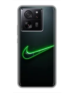 Чохол для Xiaomi Redmi K90 з картинкою «Неоновий контур Nike»