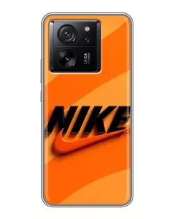 Чохол для Xiaomi Redmi K90 з картинкою «Помаранчевий драйв Nike»