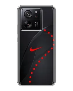 Чохол для Xiaomi Redmi K90 з картинкою «Абстрактний дизайн Nike»
