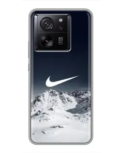 Чохол для Xiaomi Redmi K90 з картинкою «Nike — зимові гори»