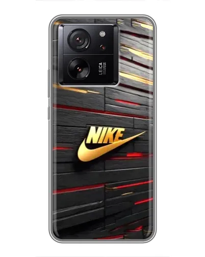 Чохол для Xiaomi Redmi K90 з картинкою «Золотий Nike на металі»