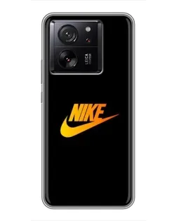 Чехол для Xiaomi Redmi K90 с картинкой «Золотой логотип Nike»