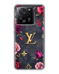 Чохол для Xiaomi Redmi K90 з картинкою «Квітковий Louis Vuitton»