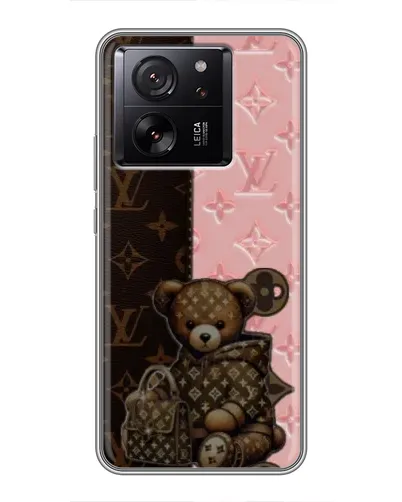 Чохол для Xiaomi Redmi K90 з картинкою «Ведмедик у стилі LV»