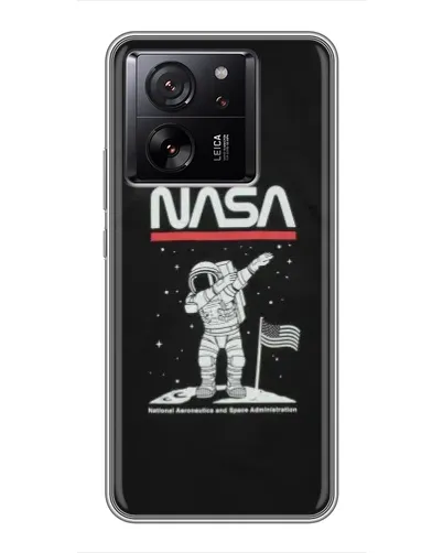Чохол для Xiaomi Redmi K90 з картинкою «NASA — крокуємо по Місяцю»