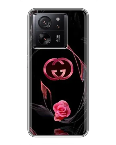 Чохол для Xiaomi Redmi K90 з картинкою «Gucci — неонова троянда»