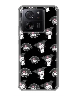 Чохол для Xiaomi Redmi K90 з картинкою «Чорний паттерн Kuromi»