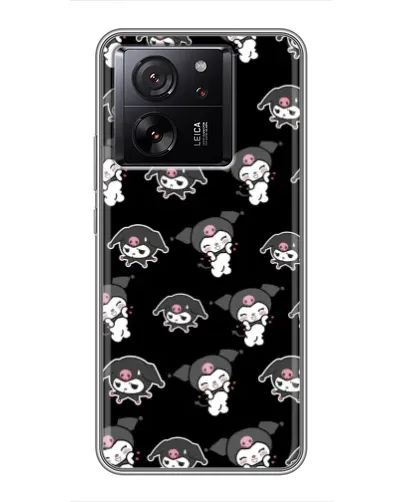 Чохол для Xiaomi Redmi K90 з картинкою «Чорний паттерн Kuromi»