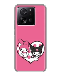Чохол для Xiaomi Redmi K90 з картинкою «Kuromi та My Melody»
