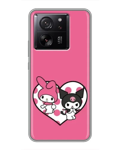 Чохол для Xiaomi Redmi K90 з картинкою «Kuromi та My Melody»