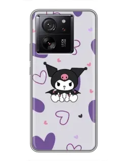 Чохол для Xiaomi Redmi K90 з картинкою «Kuromi та лавандові серця»