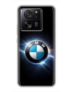 Чохол для Xiaomi Redmi K90 з картинкою «BMW — неонове сяйво»