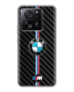 Чохол для Xiaomi Redmi K90 з картинкою «Емблема BMW та карбон»