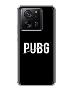Чехол для Xiaomi Redmi K90 с картинкой «PUBG — белый логотип»