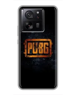 Чехол для Xiaomi Redmi K90 с картинкой «PUBG — золотой логотип»