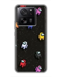 Чохол для Xiaomi Redmi K90 з картинкою «Космічний патерн Among Us»