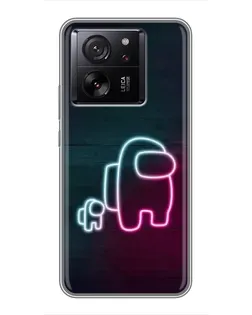 Чохол для Xiaomi Redmi K90 з картинкою «Among Us неон-арт»