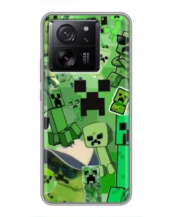 Чохол для Xiaomi Redmi K90 з картинкою «Кріпери Minecraft»