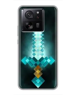 Чохол для Xiaomi Redmi K90 з картинкою «Алмазний меч неон»