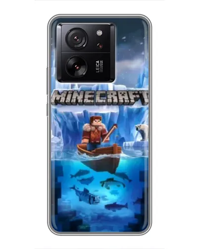 Чохол для Xiaomi Redmi K90 з картинкою «Minecraft льодянийсвіт»