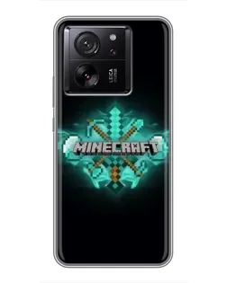 Чохол для Xiaomi Redmi K90 з картинкою «Minecraft Diamond лого»