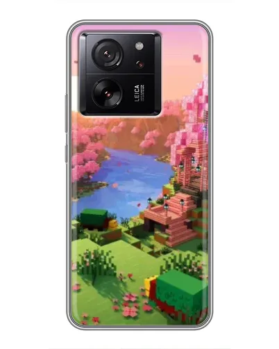 Чохол для Xiaomi Redmi K90 з картинкою «Рожеве дерево Minecraft»