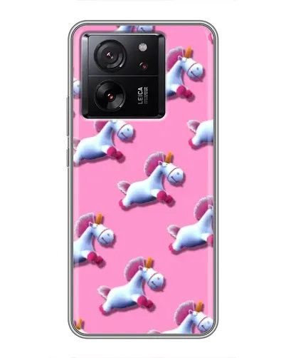 Чехол для Xiaomi Redmi K90 с картинкой «Единороги на розовом»