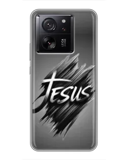 Чехол для Xiaomi Redmi K90 с картинкой «Надпись Jesus Graffiti»