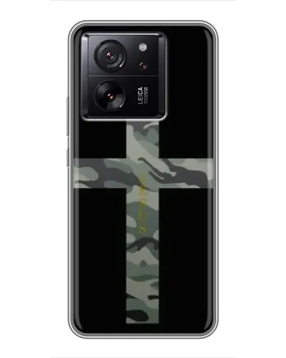 Чехол для Xiaomi Redmi K90 с картинкой «Милитари Крест»