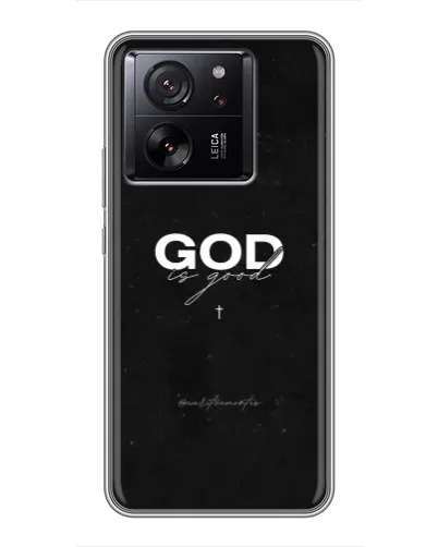 Чехол для Xiaomi Redmi K90 с картинкой «GOD — Бог над всем»