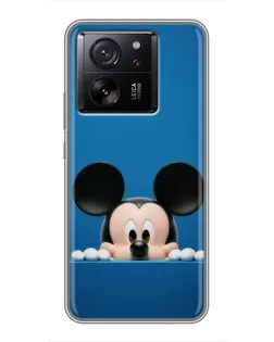 Чехол для Xiaomi Redmi K90 с картинкой «Микки выглядывает» Чехол для Xiaomi Redmi K90 с картинкой «Микки выглядывает»