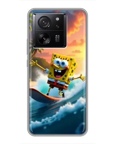 Чехол для Xiaomi Redmi K90 с картинкой «Губка Боб серфингист» Чехол для Xiaomi Redmi K90 с картинкой «Губка Боб серфингист»