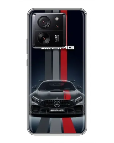 Чохол для Xiaomi Redmi K90 з картинкою «Mercedes — білий карбон» Чохол для Xiaomi Redmi K90 з картинкою «Mercedes — білий карбон»