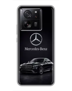 Чохол для Xiaomi Redmi K90 з картинкою «Mercedes — решітка радіатора»