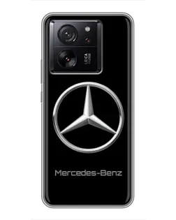 Чохол для Xiaomi Redmi K90 з картинкою «Mercedes Silver Logo»
