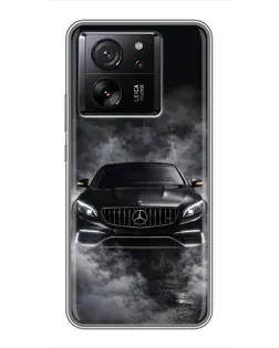 Чохол для Xiaomi Redmi K90 з картинкою «Mercedes у диму»