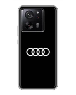 Чохол для Xiaomi Redmi K90 з картинкою «Audi White Logo»
