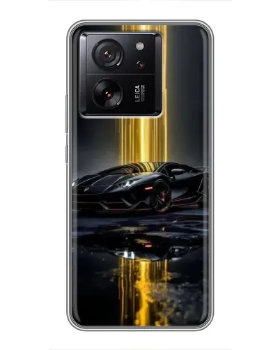 Чехол для Xiaomi Redmi K90 с картинкой «Ночной Lamborghini драйв»