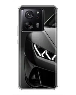 Чехол для Xiaomi Redmi K90 с картинкой «Lamborghini фары детализация»