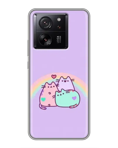 Чехол для Xiaomi Redmi K90 с картинкой «Радужные Пушины» Чехол для Xiaomi Redmi K90 с картинкой «Радужные Пушины»