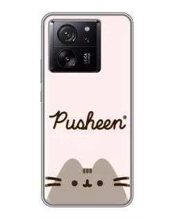 Чехол для Xiaomi Redmi K90 с картинкой «Pusheen логотип»