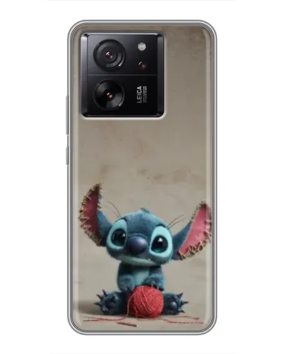 Чохол для Xiaomi Redmi K90 з картинкою «Стіч на чоричневому фоні»
