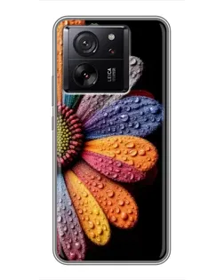 Чехол для Xiaomi Redmi K90 с картинкой «Радужный цветок»