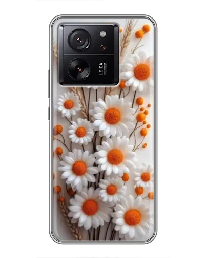 Чохол для Xiaomi Redmi K90 з картинкою «Білі сухоцвіти»