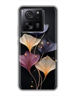 Чехол для Xiaomi Redmi K90 с картинкой «Лиловые цветы грации»
