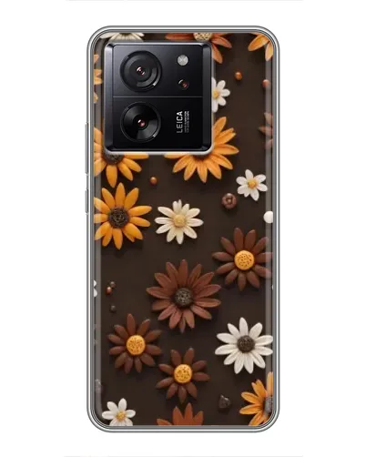 Чохол для Xiaomi Redmi K90 з картинкою «Візерунок з маленьких соняшників»