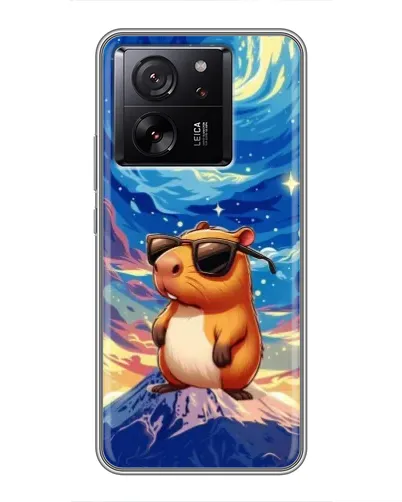Чехол для Xiaomi Redmi K90 с картинкой «Капибара Ван Гога»