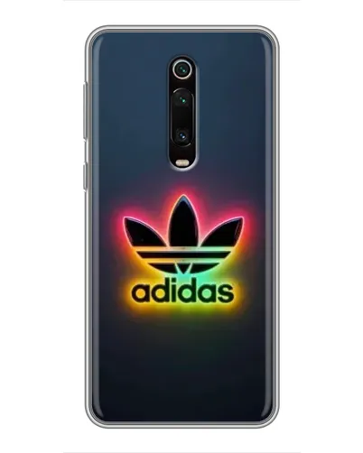 Чехол для Xiaomi Mi 9T Pro с картинкой «Неоновый Adidas»