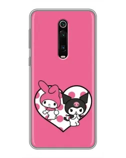 Чехол для Xiaomi Mi 9T Pro с картинкой «Kuromi и My Melody» Чехол для Xiaomi Mi 9T Pro с картинкой «Kuromi и My Melody»